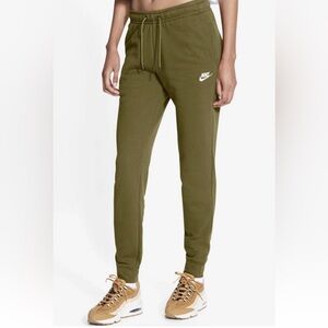 Kids Nike Olive Green Joggers size small